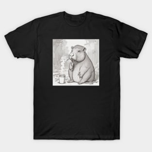 Capybara smoking T-Shirt